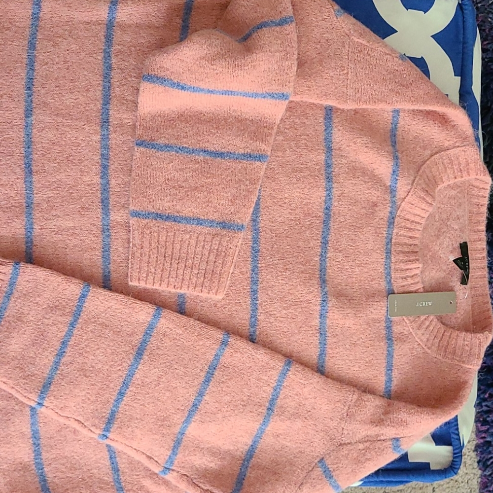 J crew alpaca crewneck sweater